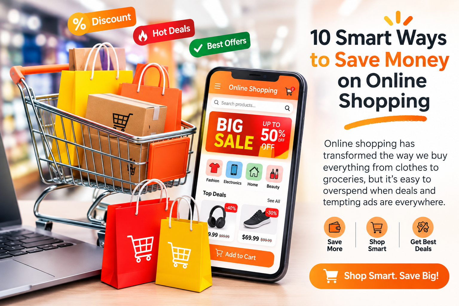 10 Smart Ways to Save Money on Online Shopping This Year